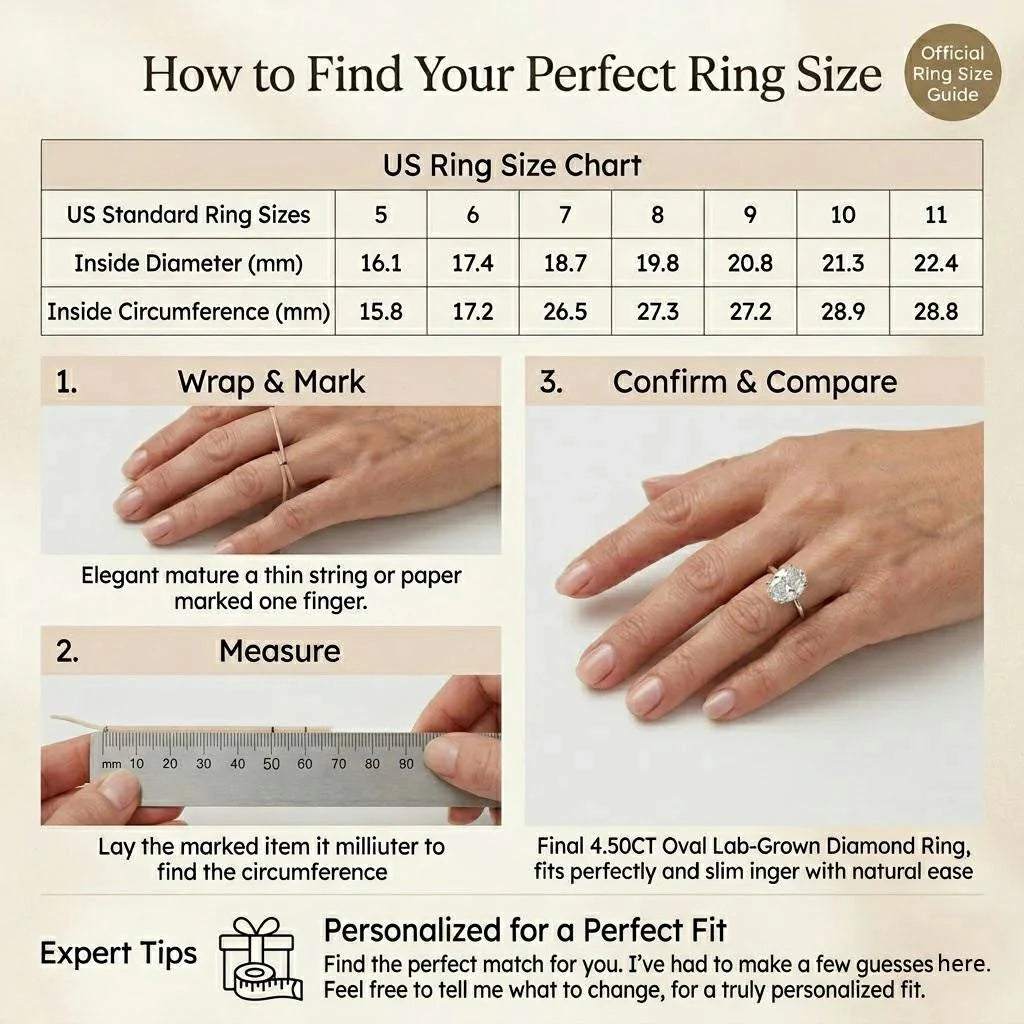 🔥 90% OFF TODAY: The Radiant 4.50-Carat Premium Diamond Simulant Ring - 14K Gold Plated