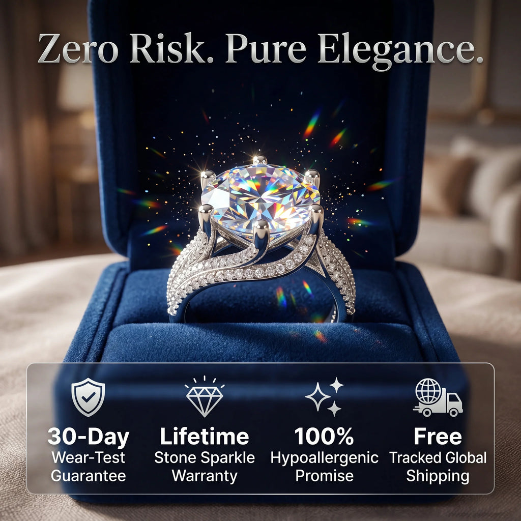 🔥 LAST DAY 90% OFF: The 3-Carat Infinity Twist Moissanite Ring | Fearless Everyday Luxury